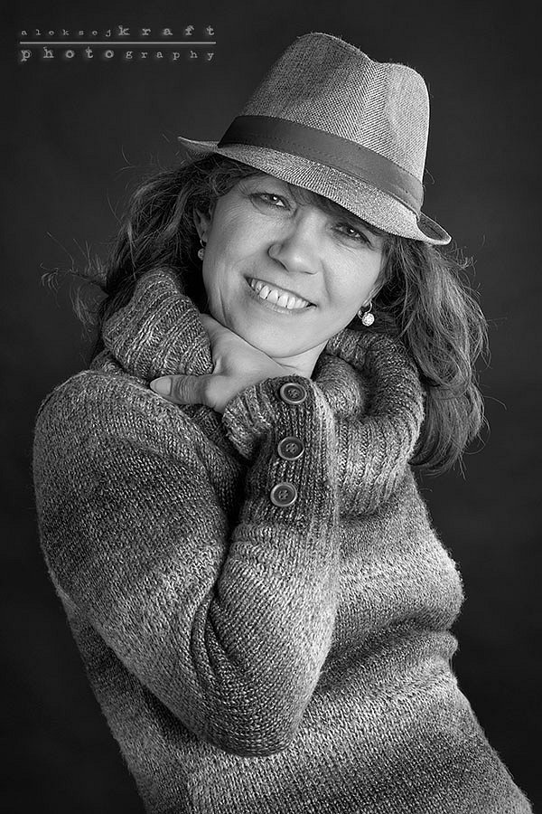 Woman in hat